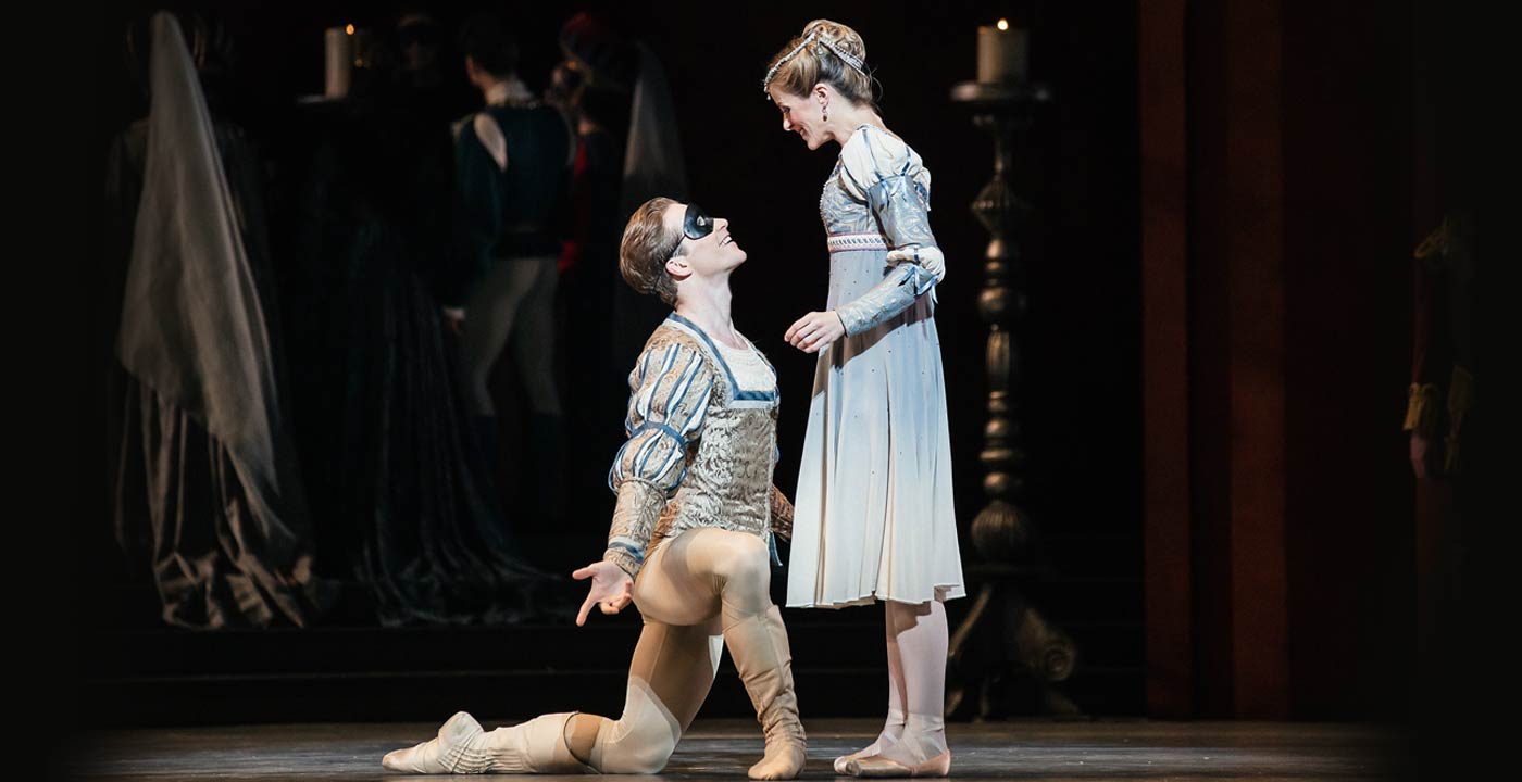 Heather Ogden and Harrison James in Romeo and Juliet