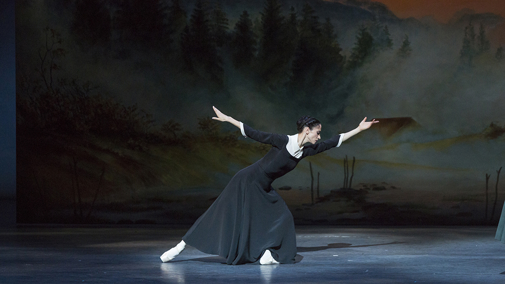 Svetlana Lunkina in The Winter's Tale. Photo by Aleksandar Antonijevic. 