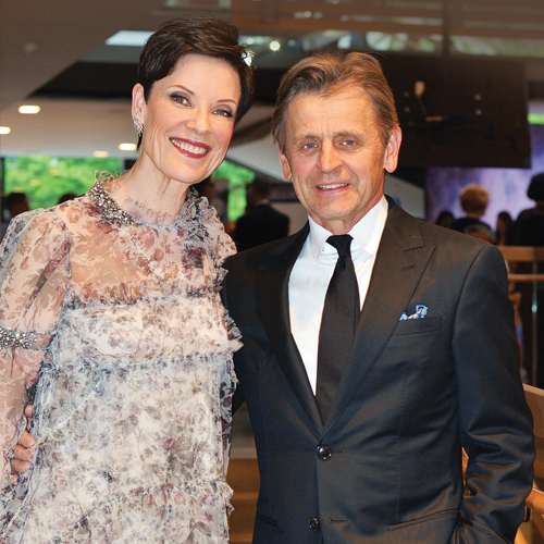 Karen Kain and Mikhail Baryshnikov at MAD HOT BALLET Northern Lights Gala.