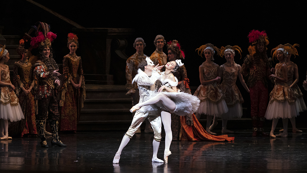 Noah Parets and Tirion Law in The Sleeping Beauty.