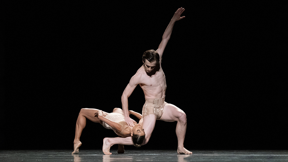 Tina Pereira and Spencer Hack in Petite Mort. Photo by Karolina Kuras. 