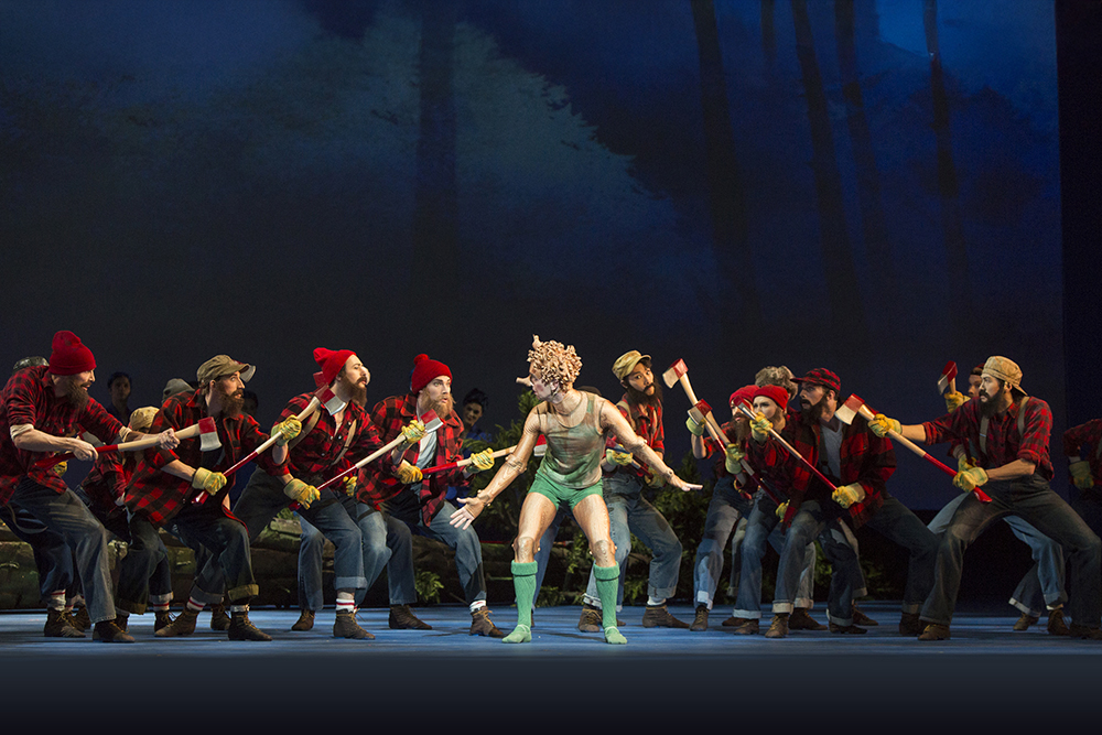 Jack Bertinshaw with Artists of the Ballet in Pinocchio