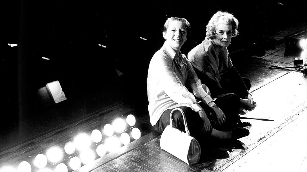 Celia Franca and Joanne Nisbet. 