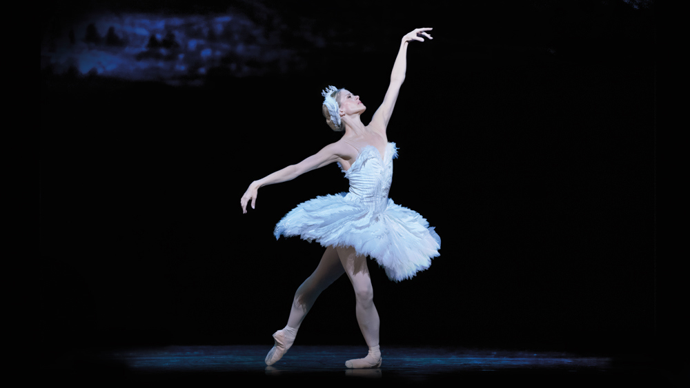 Heather Ogden in Swan lake