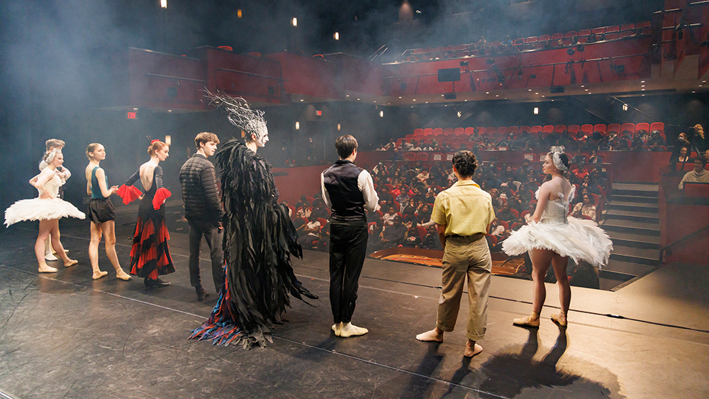Apprentices at YOU Dance Residency at York University.