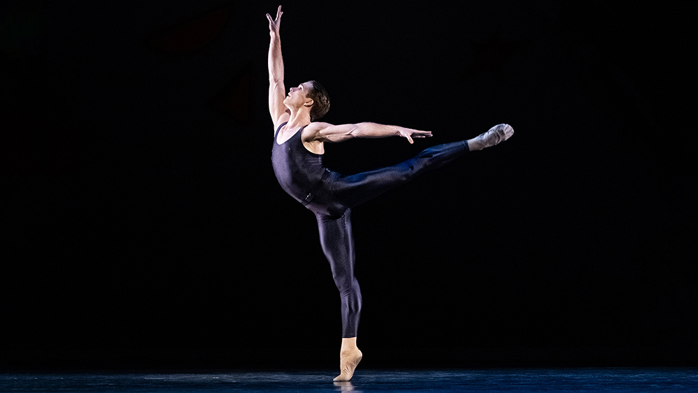 Harrison James in Piano Concerto #1. Photo by Karolina Kuras. 