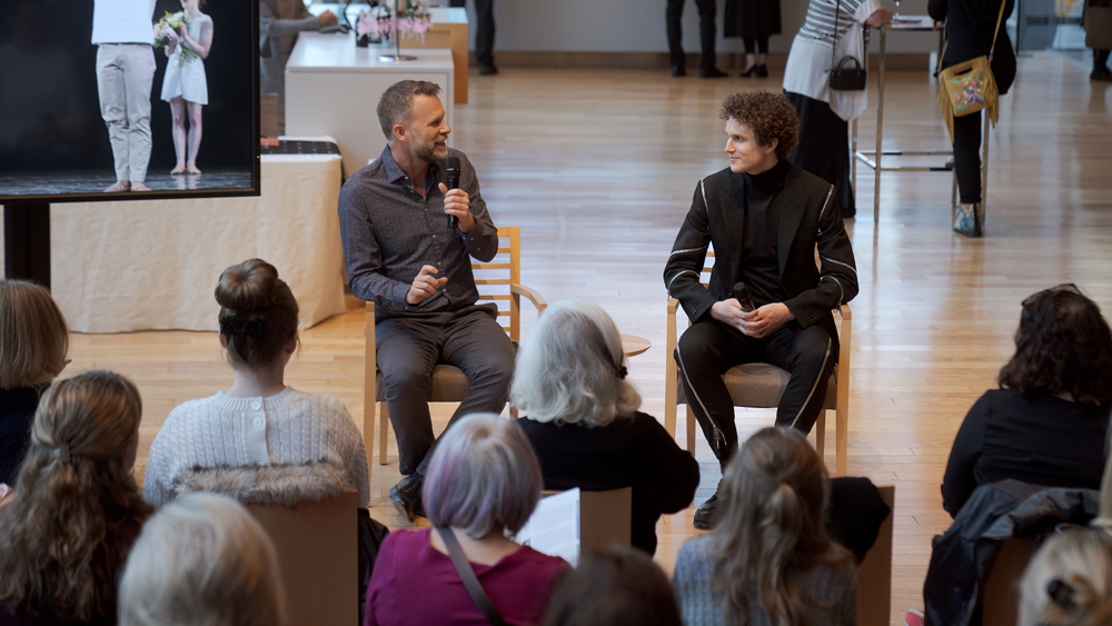 John Hart and Rob Binet at a Ballet Talk