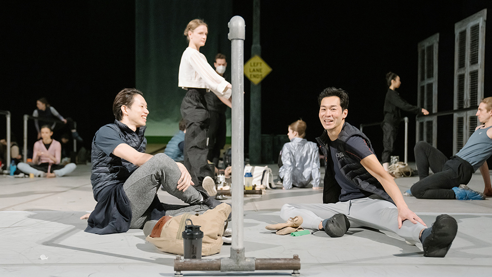 Kota Sato and Naoya Ebe at Class on Stage.