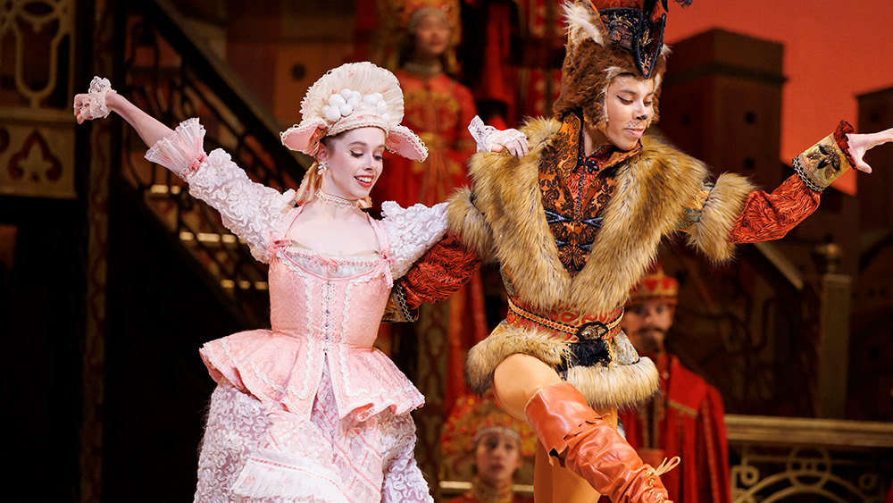Brenna Flaherty and Alexander Skinner in The Nutcracker