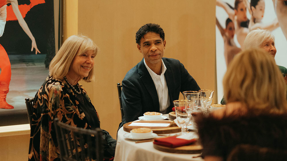 Anne Arrell and Carlos Acosta