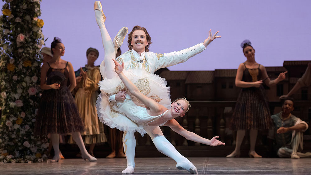 Harrison James and Genevieve Penn Nabity in Don Quixote