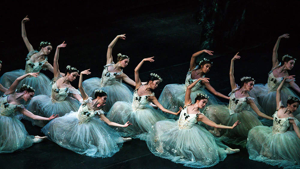 Artists of the Ballet in Giselle.