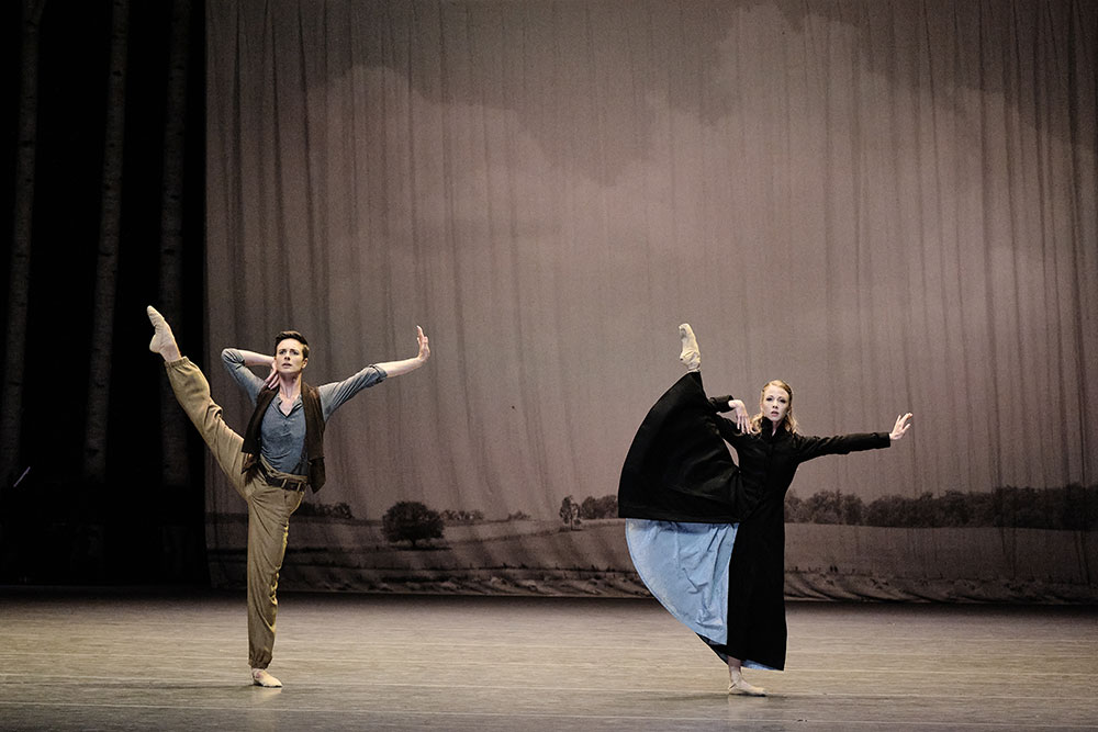 Jan Casier and Michelle Willems in Anna Karenina.
