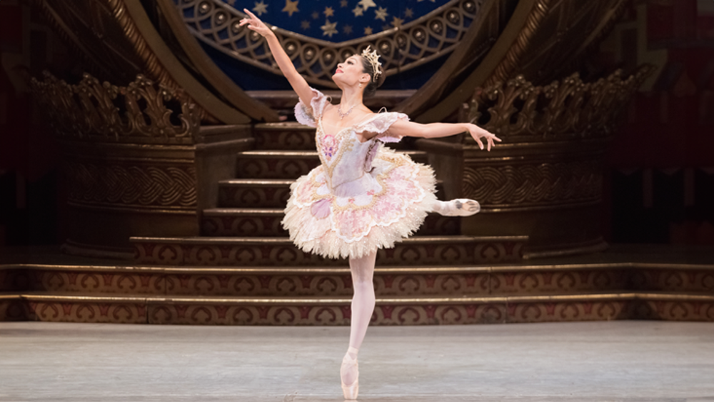 Tina Pereira in The Nutcracker. Photo by Karolina Kuras. 