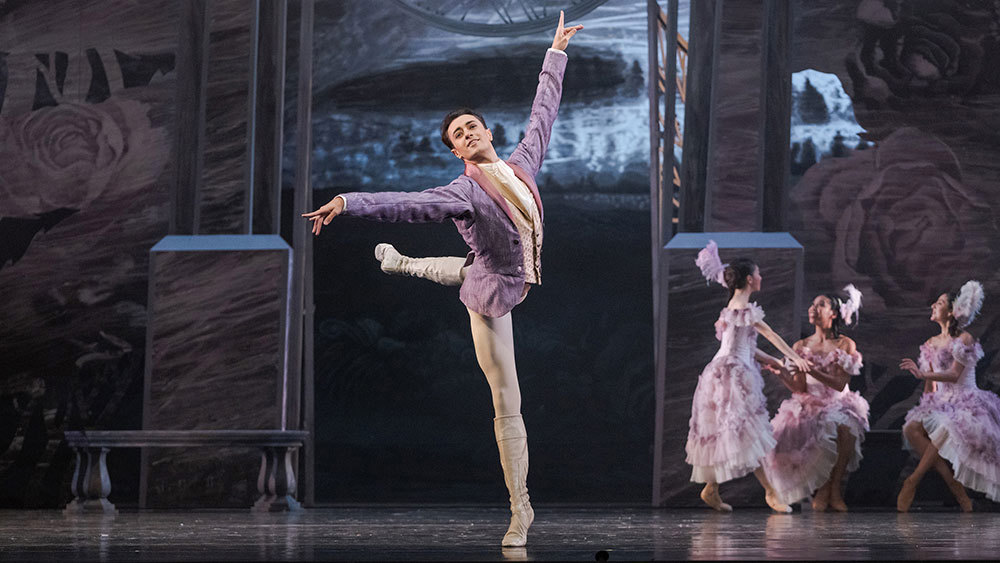 Isaac Wright in Swan Lake