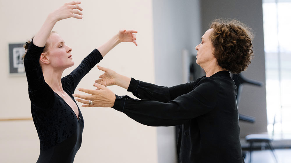 Artist of the Ballet in Rehearsal