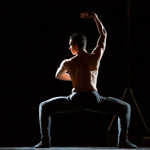 Guillaume Côté in Body of Work. Photo by Bruce Zinger.