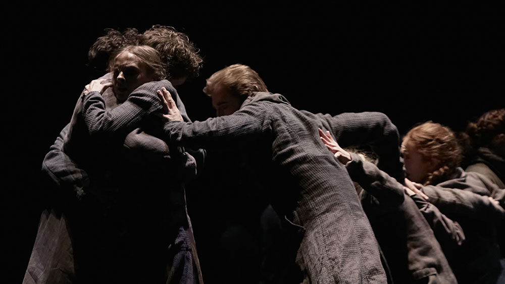 Artists of the Ballet in Flight Pattern