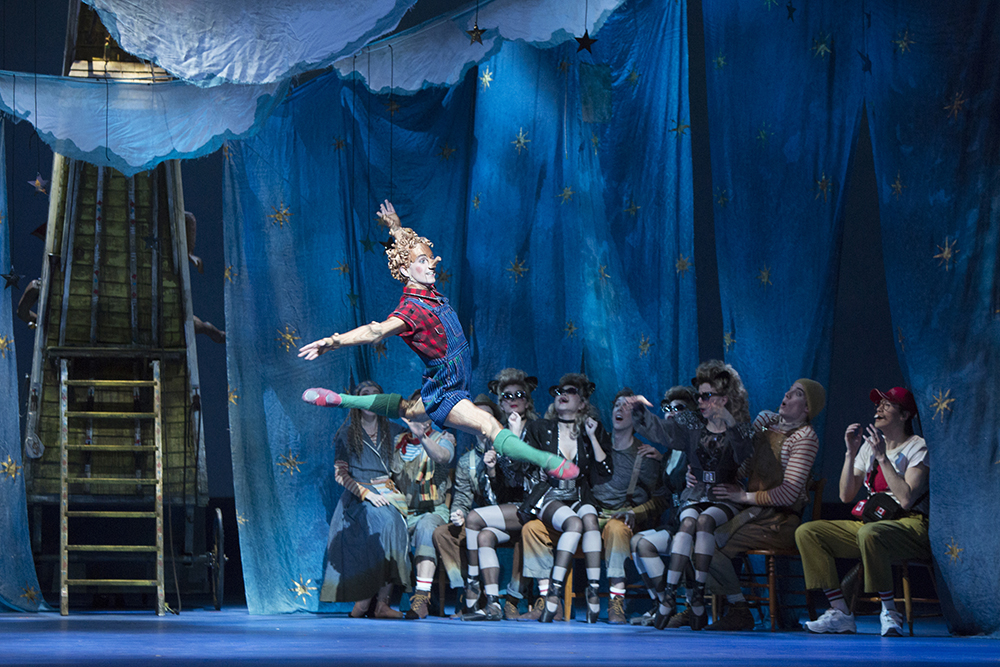 Jack Bertinshaw in Pinocchio.