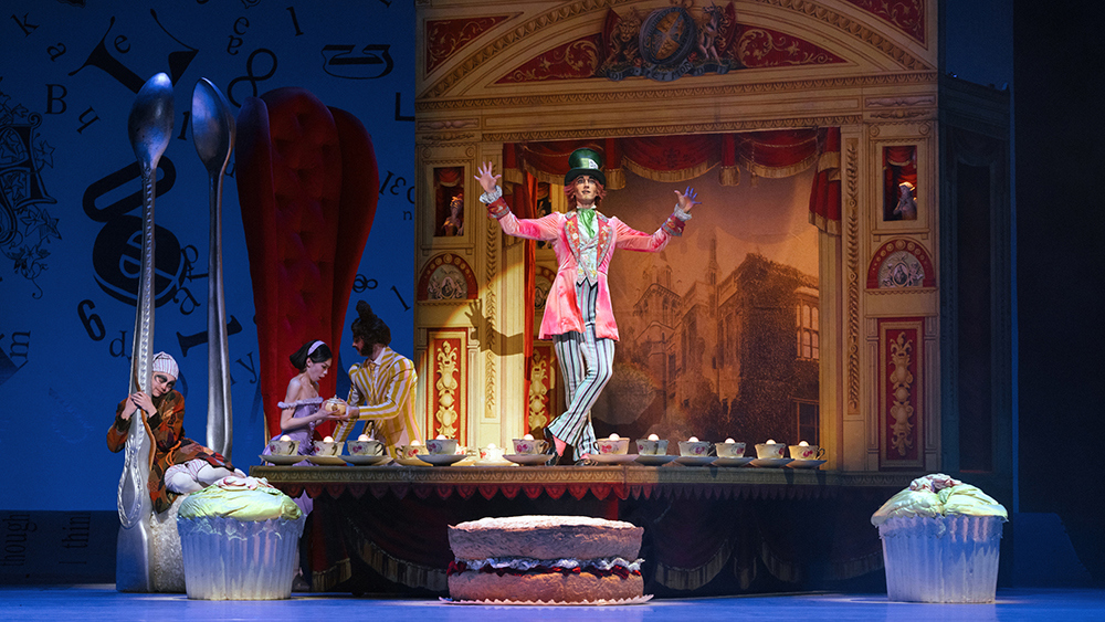 Ben Rudisin in Alice's Adventures in Wonderland. Photo by Karolina Kuras. 